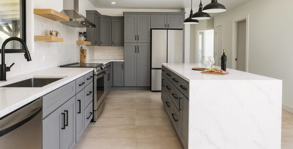 Kitchen cabinets
