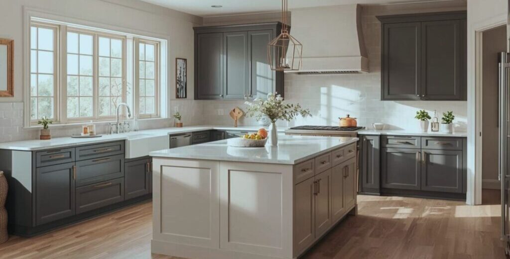 Kitchen cabinets